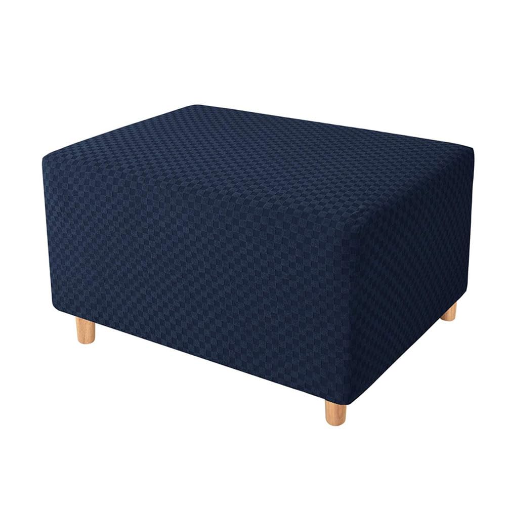 Housse De Pouf Extensible - Lavable, Fond élastique, Pour Salon, Chambre (couleur Kaki)