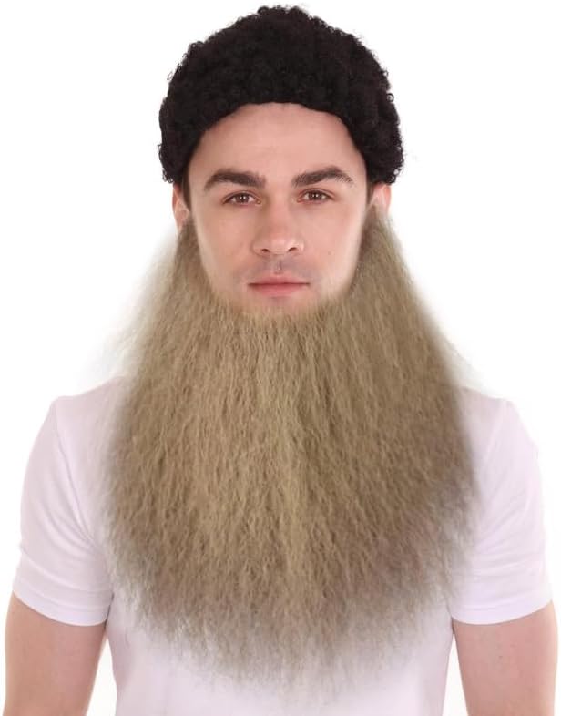 Dapper Men’s Faux Beard Realistic Sharp Dressed Facial Hair
