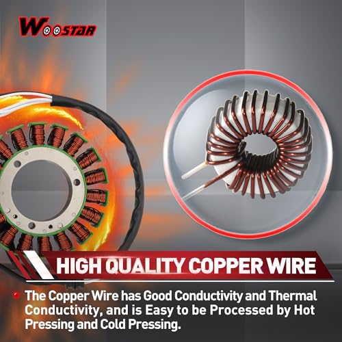 Stator 18 bobines 5EL-81410-00 haute isolation pour XVS1100 - 4