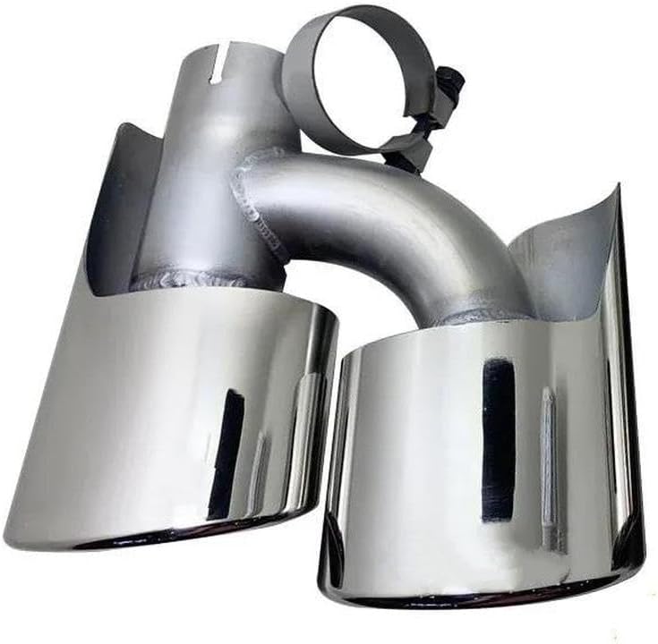 For Benz AMG W164 ML63 ML350 ML400 ML500 Stainless Steel Exhaust Muffler Pipes Tips Rear End Components