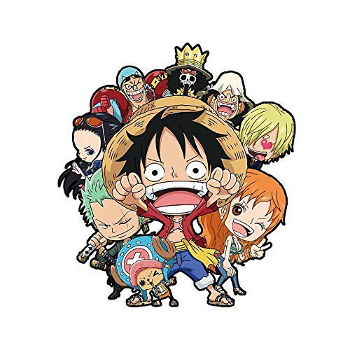 Amazon Earlfamily 車ステッカー ワンピースステッカー 麦わら海賊団 可愛い 防水 耐熱ステッカー 痛車 ステッカー カードーアスッテカー 売れ筋 窓 冷蔵庫のドア 車 オートバイ 自転車 スケートボード荷物 防水 ランダムシール カコイイ大ファン必ず買う A