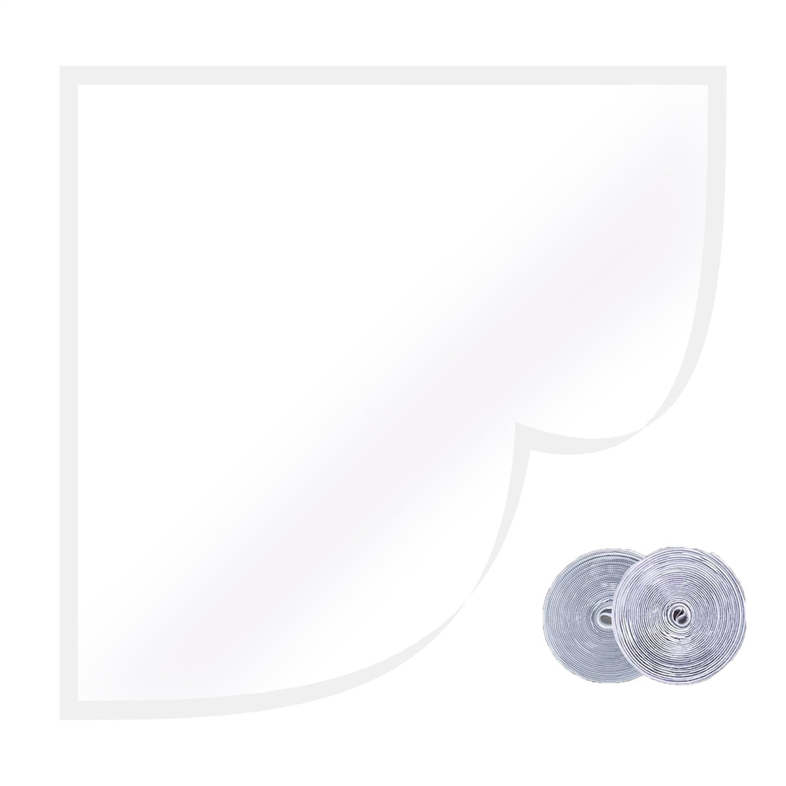 Film isolant pour fenêtre anti courant d'air froid solution thermique réutilisable