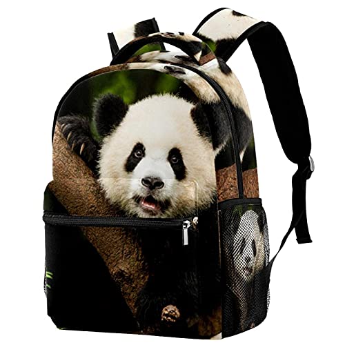 Sac à dos panda spacieux pour transporter les livres de cours
