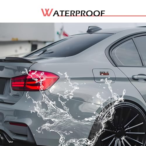 Image of Car Edition Emblem, 3D inchFUCK IT inch Car Badge Decal, Metal Fender Emblem Sticker, Auto Bumper Hood Trunk Door Decal, Automotive Exterior Decorative Accessories, for SUV, Sedan, Motorcycle (Red)