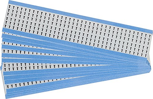Cinta de papel de aluminio Brady AF-T-PK con tarjetas de marcador de alambre 1