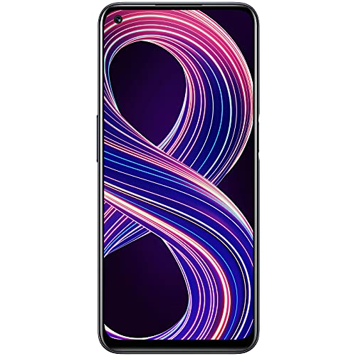 realme 8 5G Telephone Portable, Smartphone Debloqué et Processeur Dimensity 700 5G, Écran ultra-fluide de 90Hz, Batterie massive de 5000mAh, Appareil photo Nightscape de 48MP, Dual Sim, NFC, 6+128GB