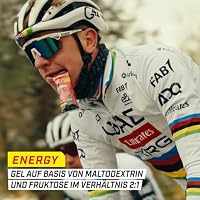 Enervit Carbo Gel C2:1PRO Mango – Energie Gel mit 40 g Kohlenhydraten pro Portion, 50 % schneller absorbierte Kohlenhydrate, Mango-Geschmack, Vegan, Glutenfrei, Leichtverdaulich, 7 Packungen à 60 ml – Ansicht 3