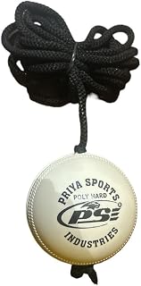PSE Synthetic Ball with a Cord Cricket Hanging & Knocking Ball for Indoor & Outdoor Training |Practice| Batting Price In India