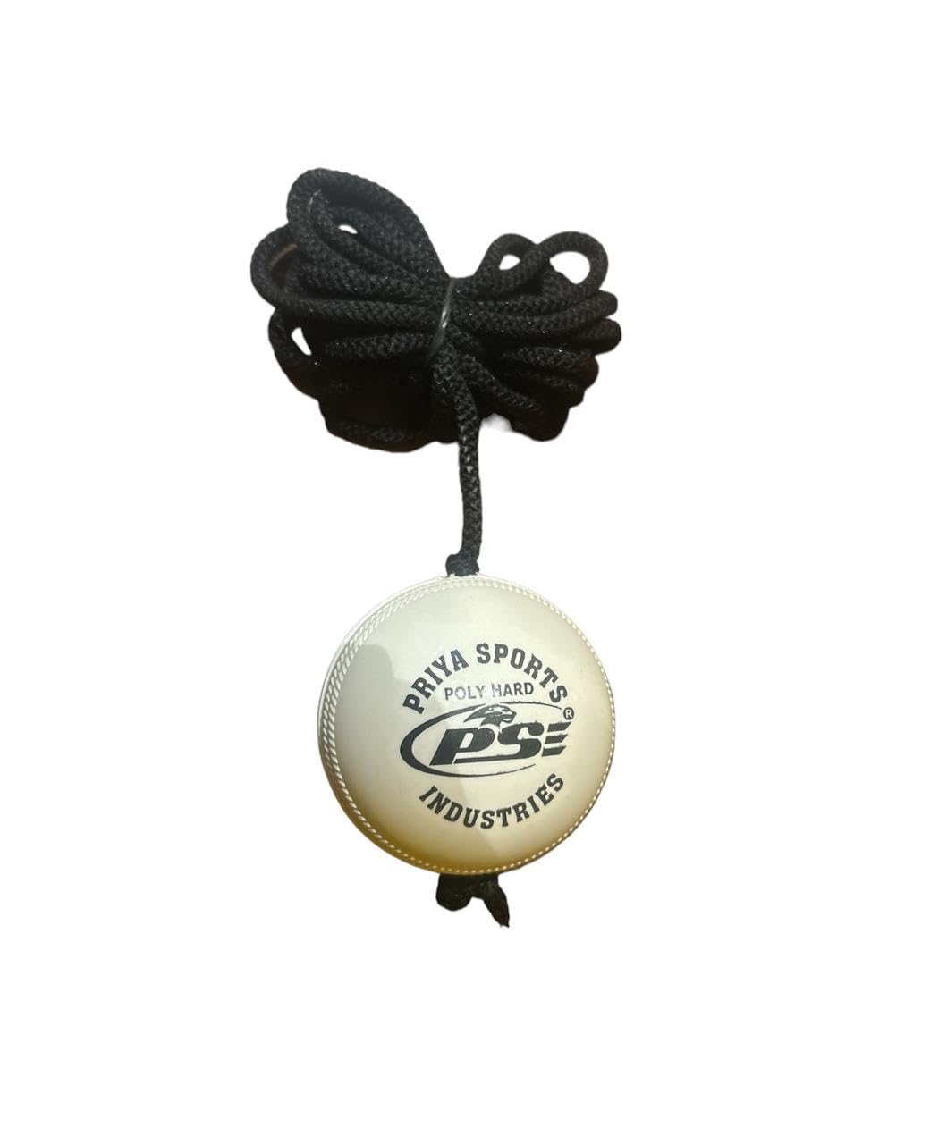 PSE Synthetic Ball with a Cord Cricket Hanging & Knocking Ball for Indoor & Outdoor Training |Practice| Batting
