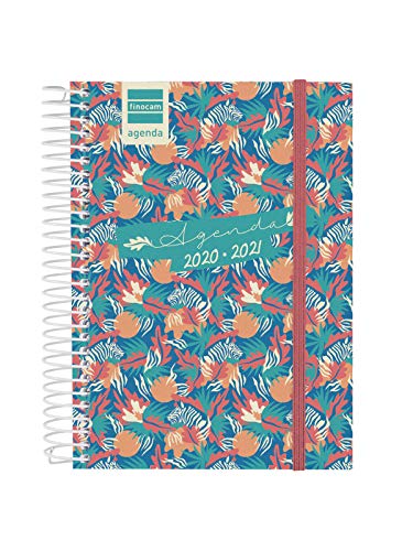 Agendas Escolares Finocam - Agenda Curso 2020-2021 Octavo-120x164 1 Día Página Secundaria Jungle Gallego