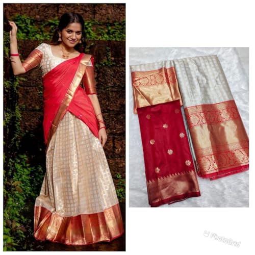 Image of RENVAANI FASHION Women's Traditional Un-Stitched Lehenga Choli | Lehenga Choli for Women | Ethnic Wear Heavy Work Lehenga Choli With Dupatta