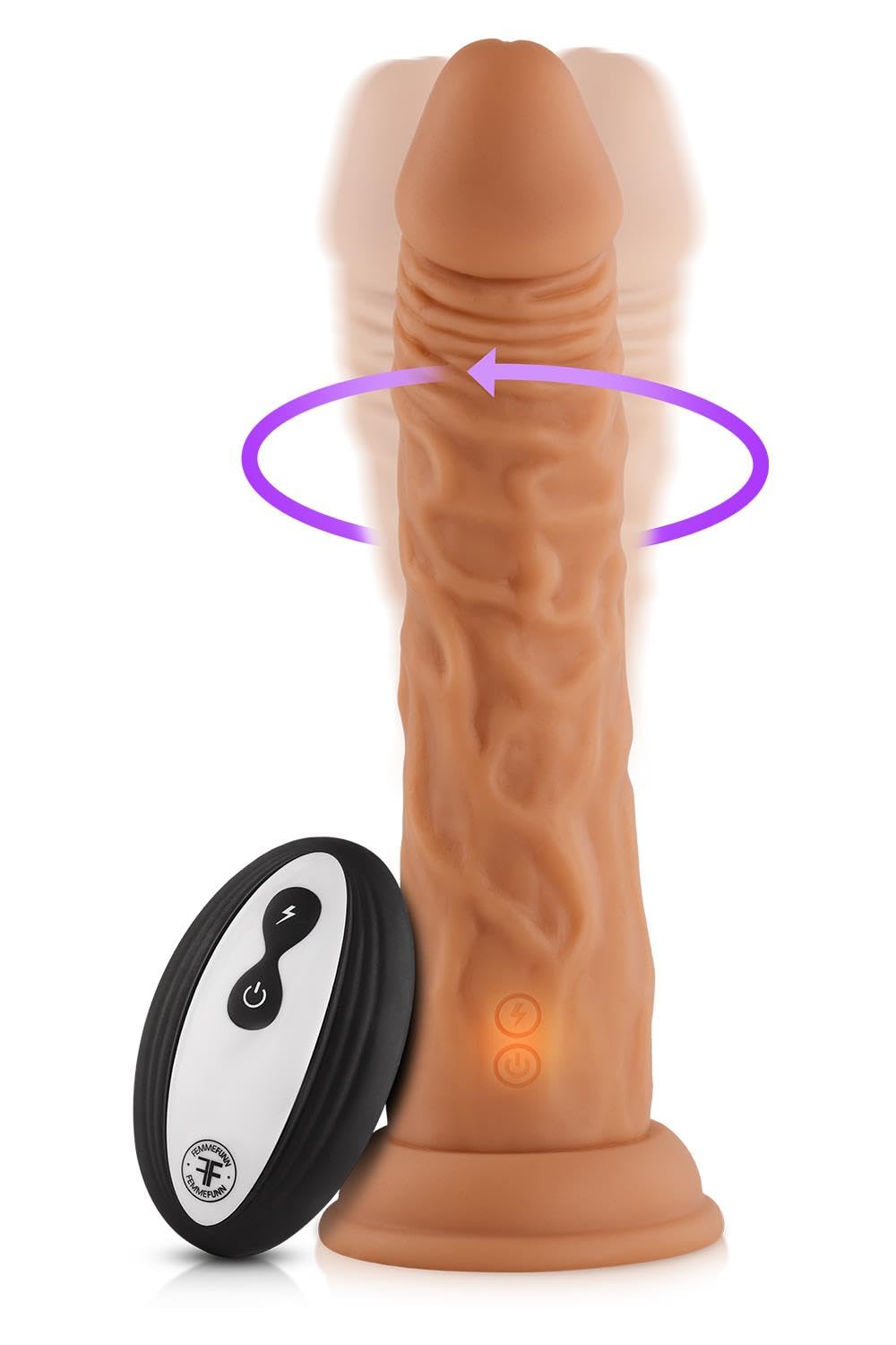 Femmefunn Wireless Turbo Shaft Vibratori Nude 21,5 cm