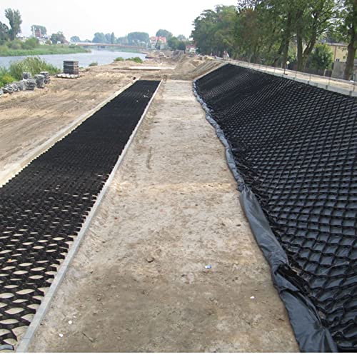 Rejilla estabilizadora de grava de alto rendimiento para entradas y caminos, sistema de panal permeable de 5 cm para pavimentadoras y amigables