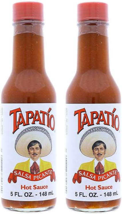 AONELAS Tapatio Hot Sauce - 5 Oz Original Glass Bottles - Hot Parsley (2)