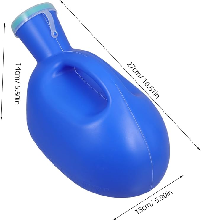 Orinal portátil para hombre Ipetboom azul miniatura 2