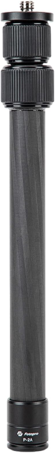 Fotopro 25" Carbon Fibre Tripod Extension Tube 3-Section Tripod Center Column Max Load 22lbs