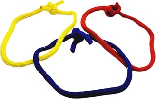 Linking Rope Loops Magician Tricks Props Three Ropes for Show Festival Stage