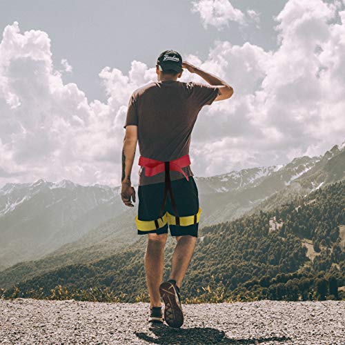 BESPORTBLE Meio Corpo Escalada Arnês Cinto de Segurança Cinto De Proteção Da Cintura para Montanhism