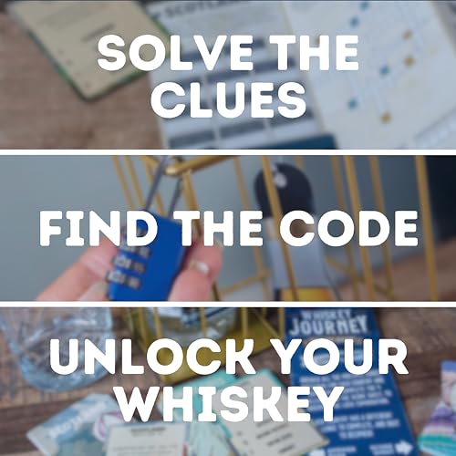 Boxer Gifts Whiskey Escape Room Game For Adults, Whisky Gifts For Men, Brain Teaser Puzzle For Adults On Birthday & Christmas - Image 4