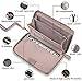 Cash Envelope Wallet Rose Gold All in One Budget System RFID Blocking with 12x Tabbed Cash Envelopes, 12x Monthly Budget Cards 1x Yearly Budget Planner Sheet Complete Money Organizer Set for Cash