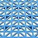 VEVOR Interlocking Tile 50PCS Blue, Drainage Tiles 12