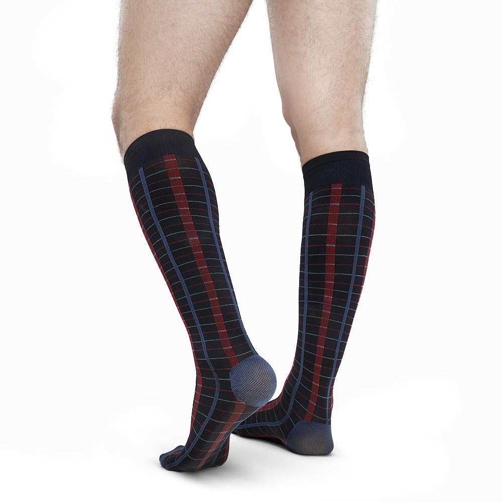 SOLIDEA SCOTTISH Knee-High 100 Den skarpety uciskowe unisex 15/18 mm Hg Art. 0566A0