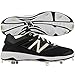 New Balance Men's 4040 V3 Metal Baseball Shoe, Black/Black, 11 M US