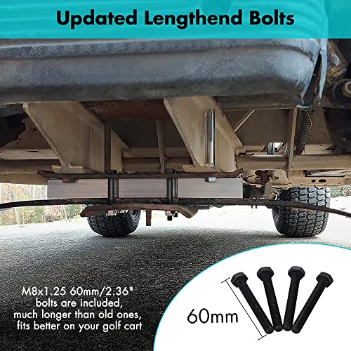 10L0L Golf Cart Low Pro Front End Lift Kit Block,1 Inch Lift Kit For Club Car Ds Gas & Electric thumb #4