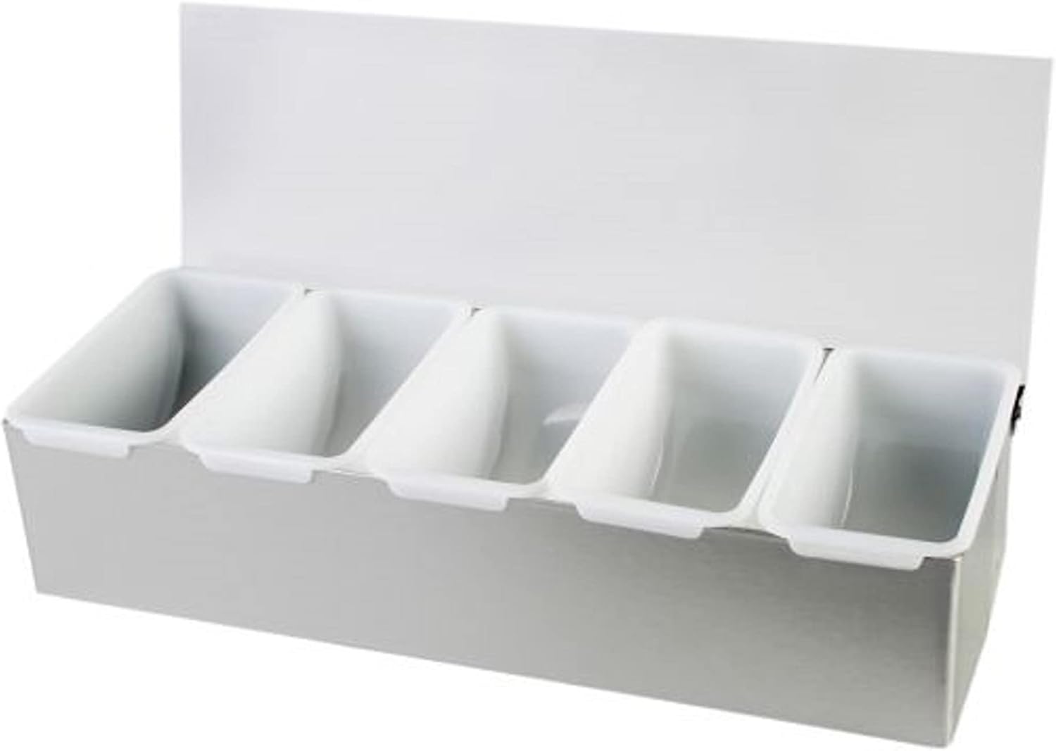 TrueCraftware 5 Compartment Condiment Dispenser Garnish