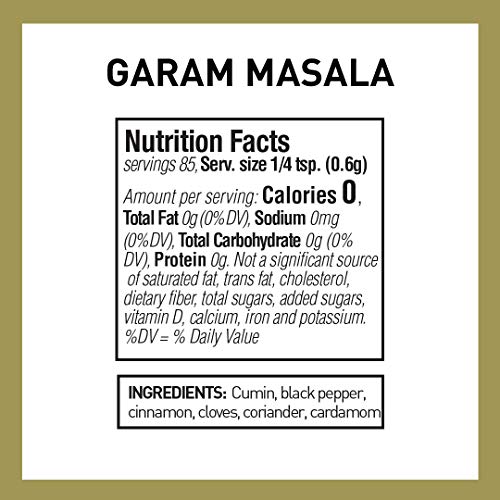 The Spice Hunter Garam Masala Blend, 1.8 Oz. Jar (Pack Of 2) #TOP4