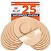 Fixic Freestyle Adhesive Patch 25 PCS - Enlite - Guardian - NO Glue in The Center of Patch - Pre Cut Back Paper - Tan Color - Best Long Fixation for Your Sensor!