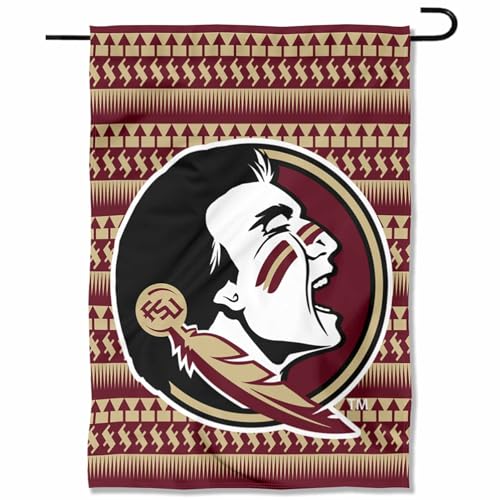 Florida State FSU Noles Chevron Garden Flag