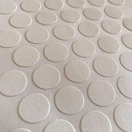 Beyaz Yapışkanlı Vida Kapatıcı Tapa, 100 Adet