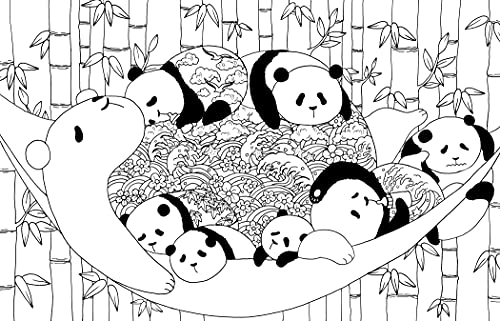 A Million Bears: Beautiful Bears to Color (Volume 3)