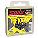 Swix HF10BWX-4 Cera Nova X High Fluoro Wax with BW Additive, Yellow, 40gm