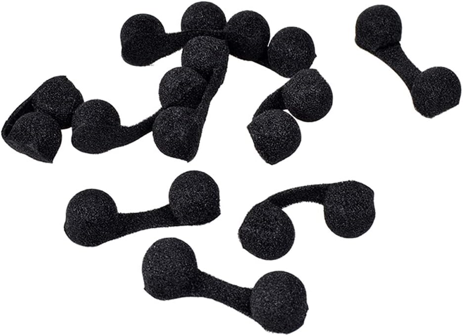BERON Pack of 50 Spray Disposable Nose Filters Plugs For Sunless Airbrush Spray Tanning (Black)
