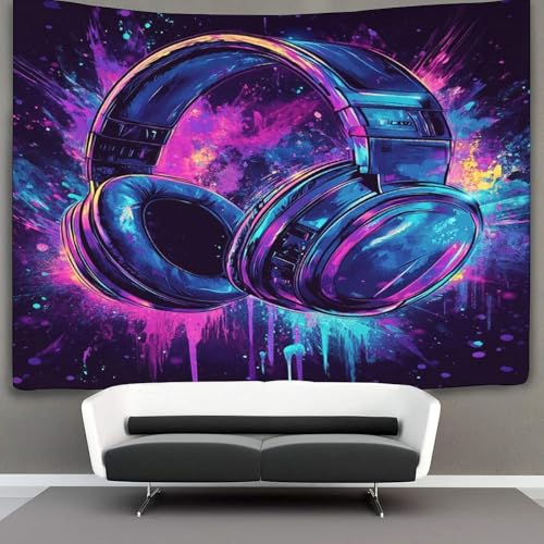 Casque de jeu lumineux tapisserie kaiyun pour masquer un mur vide sans peindre