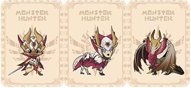 Best Tom [Latest Version]3Pcs NFC Cards Compatible with Monster Hunter Rise SUNBREAK,Compatible for Switch/Switch Lite/Wii U 3DS