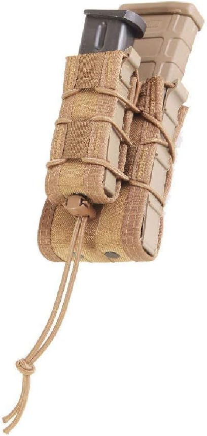 High Speed Gear - Double Decker Taco MOLLE Mag Pouch, Police Gear & Military Gear, Tactical Magazine Pouch for Professionals