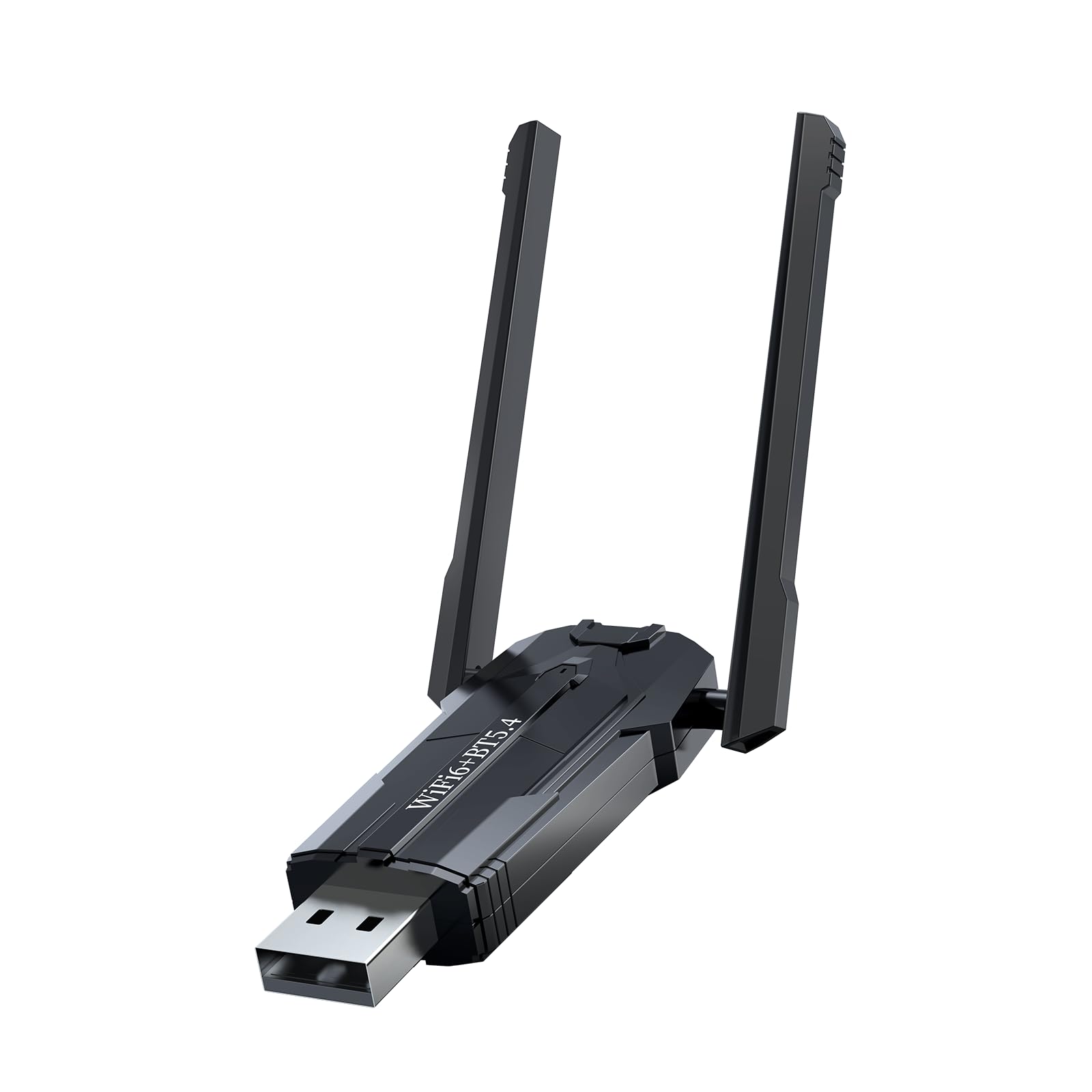 Upgraded Wi-Fi 6 Bluetooth 5.4 Adapter für PC Laptop, Wireless USB Transmitter Dongle für Desktop Windows 11 10 8.1 7, Plug & Play Bluetooth Kopfhörer Headset Lautsprecher Maus Tastatur Game
