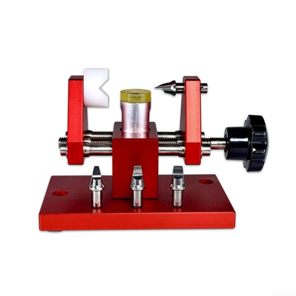 Apriscatole in metallo ad alta resistenza per lunette e braccialetti a scatto, strumento manuale rosso con impugnatura ergonomica per lavori di riparazione precisi senza graffi, 145 mm