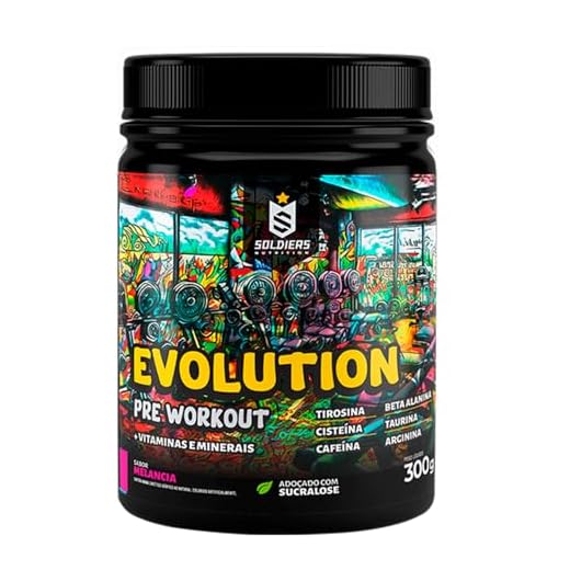 Pré-Treino Evolution Pré Workout 300g - Soldiers Nutrition (Melancia)