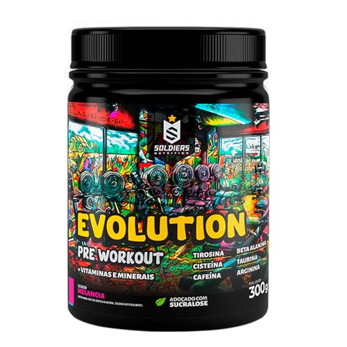 Pré-Treino Evolution Pré Workout 300g - Soldiers Nutrition (Melancia)