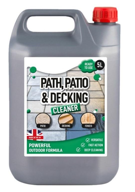 Unibos | 5 Litres Path Patio & Decking Cleaner - Algae & Mould Remover