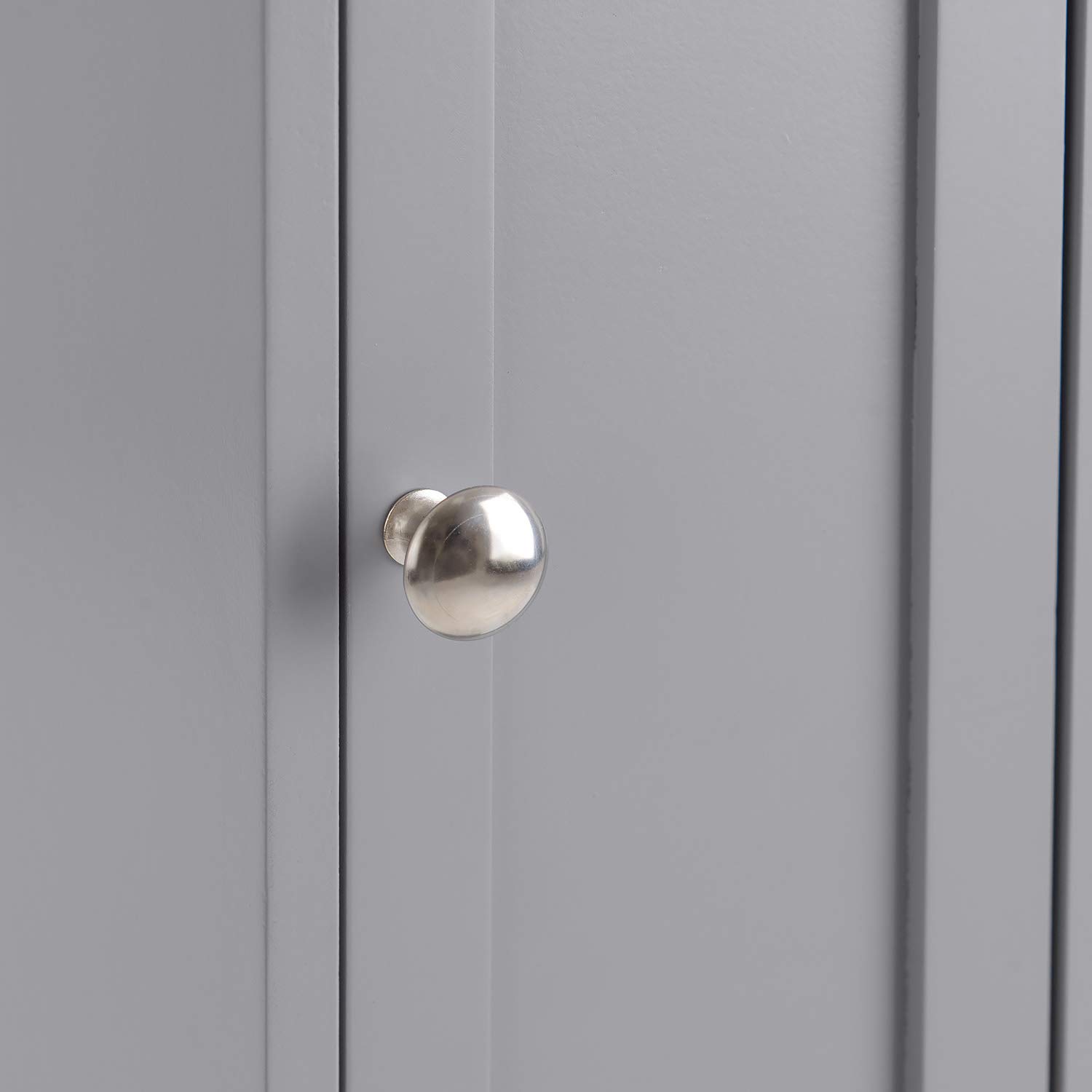 Buy CHRISTOW Free Standing Toilet Roll Holder Wooden Grey & Bamboo Toilet Roll Storage