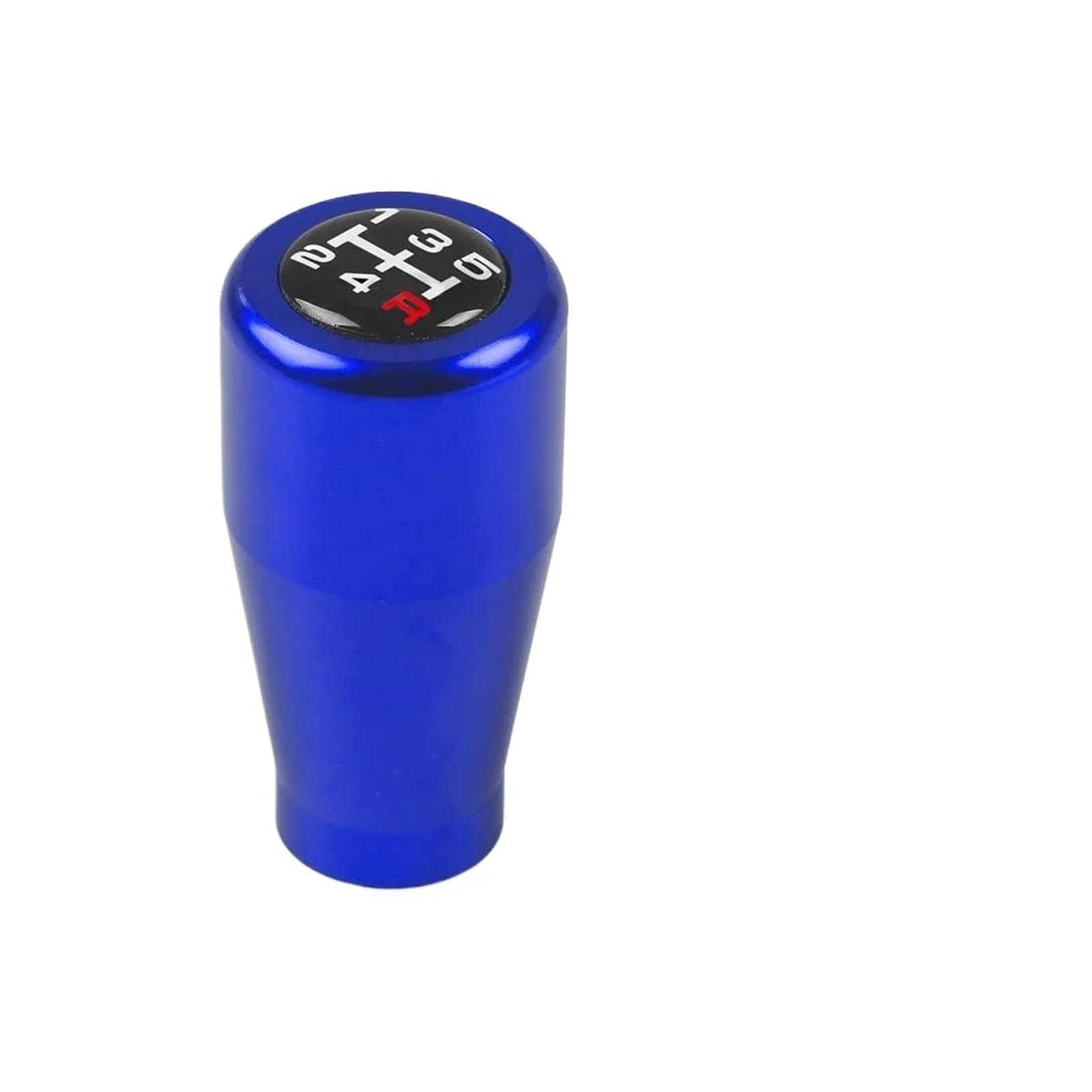 HXVGEGKPYK Gear Stick Knob for 5 Speed Manual Gear Aluminum Shift Knob Shifter Lever Head Gear Lever Knob(Blue)