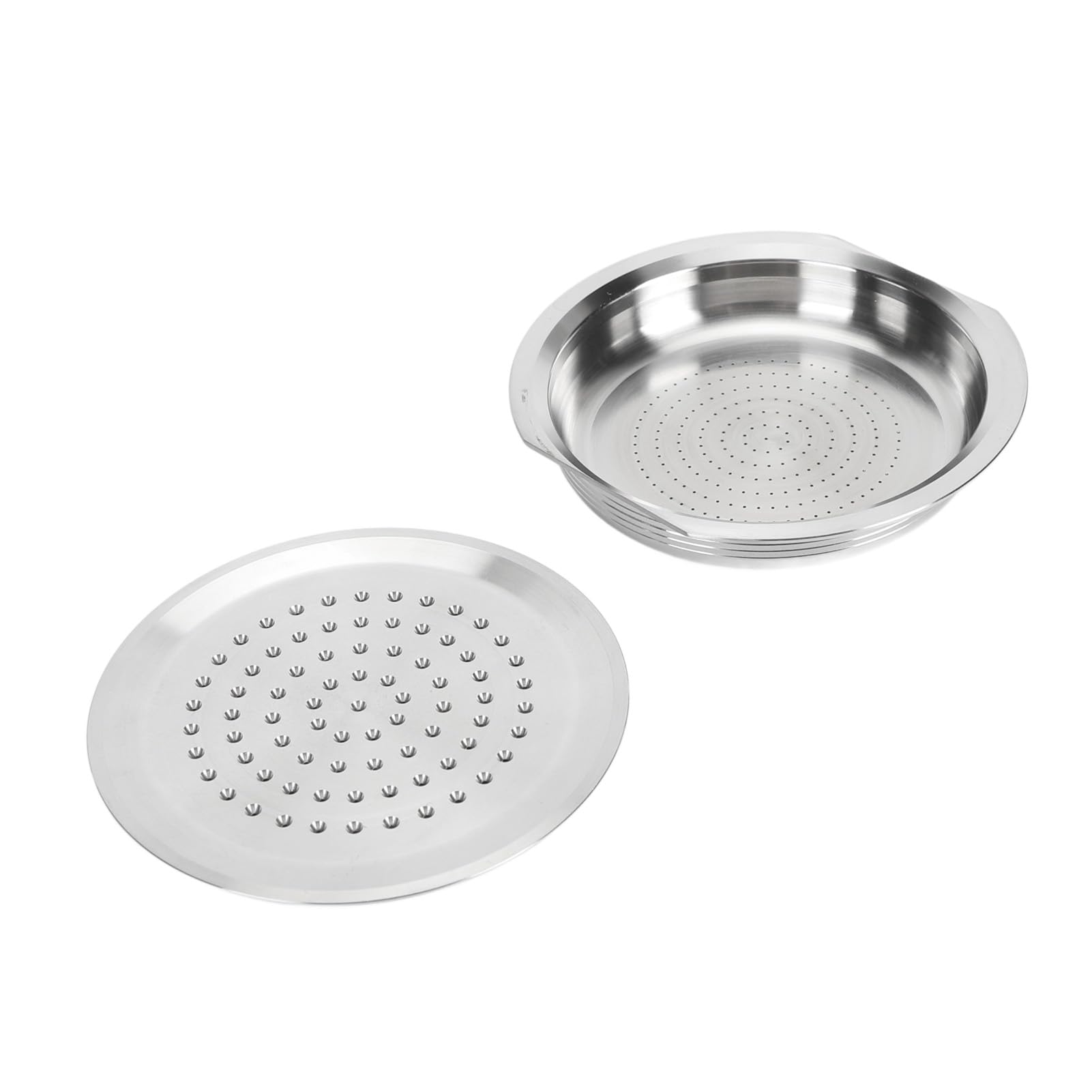 Syrisora Cápsula de café reutilizable, filtro de cápsulas de café recargable de acero inoxidable 304 con cepillo y cuchara para cafeteras