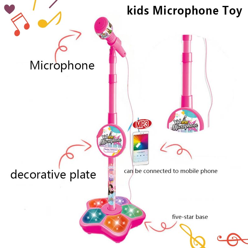 BRTNUP Kids Microphone and Stand - Image 3