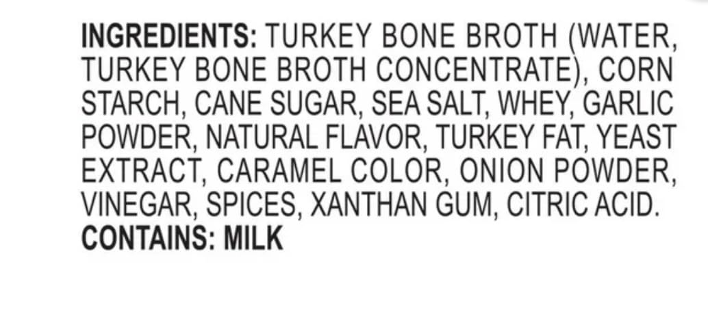 Kinders Roasted Turkey Bone Broth Gravy 17 oz - 2 pack