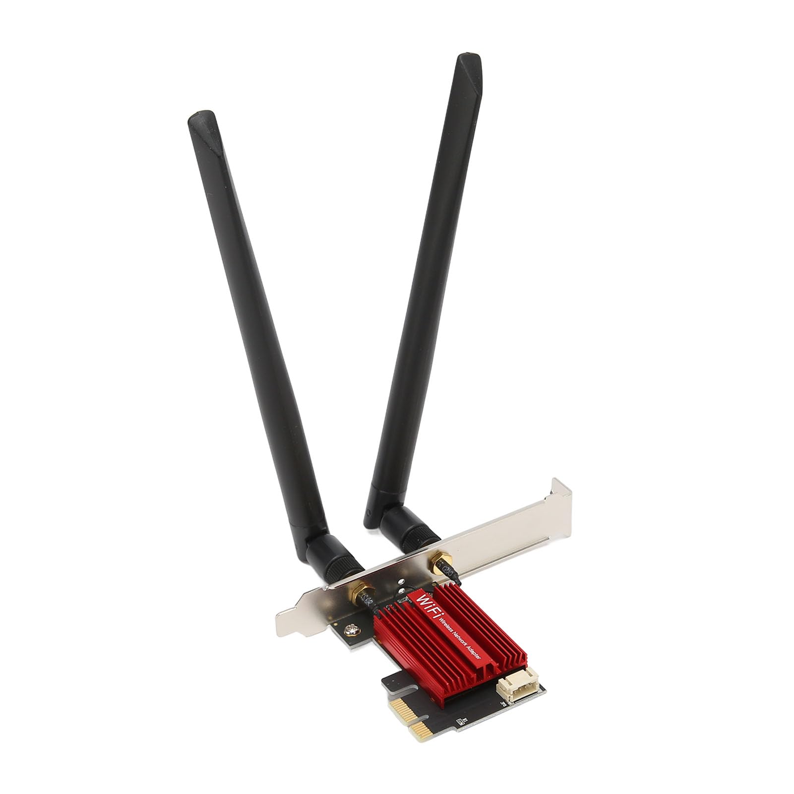 Carte Réseau PCI Express, Carte Réseau Gigabit Ethernet PCIE, Carte WiFi PCIE pour PC de Bureau avec Bluetooth 4.0, Double Bande Compatible avec 7 8 10 11